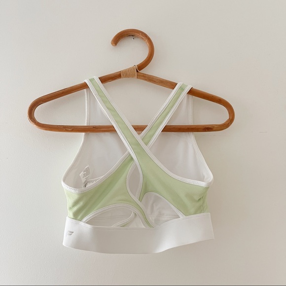Fabletics Lime Green Mesh Sports Bra - Picture 6 of 6